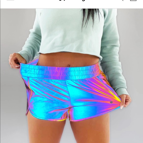 Very hard to get! Flexliving reflective shorts size SMALL! - Picture 2 of 9